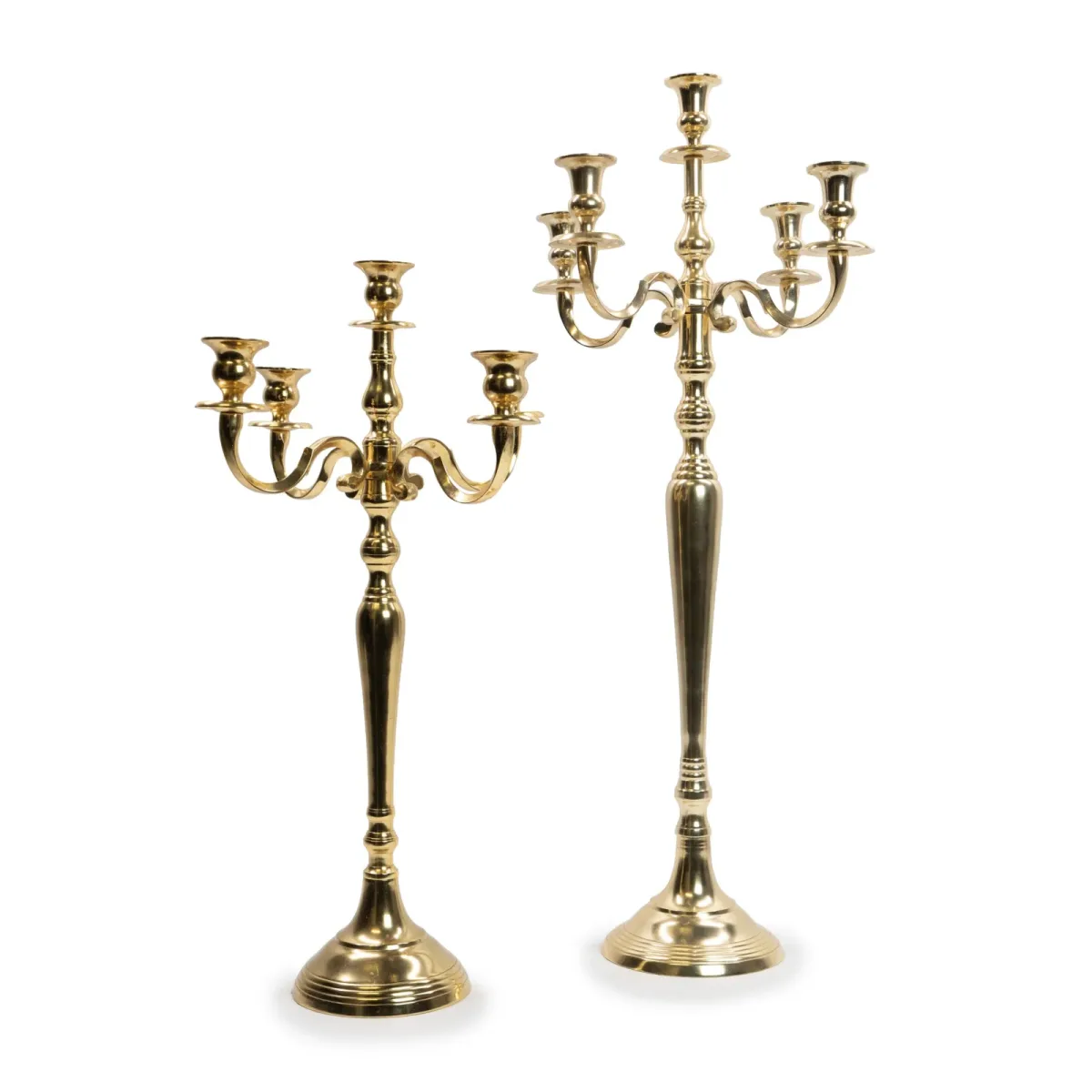 Candelabra and candle holders