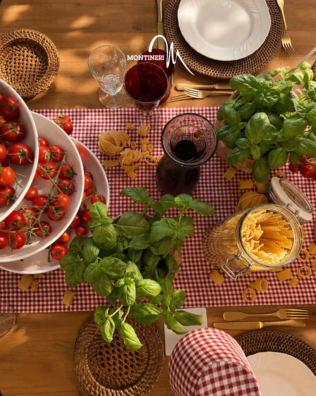 A table with the scent of summer