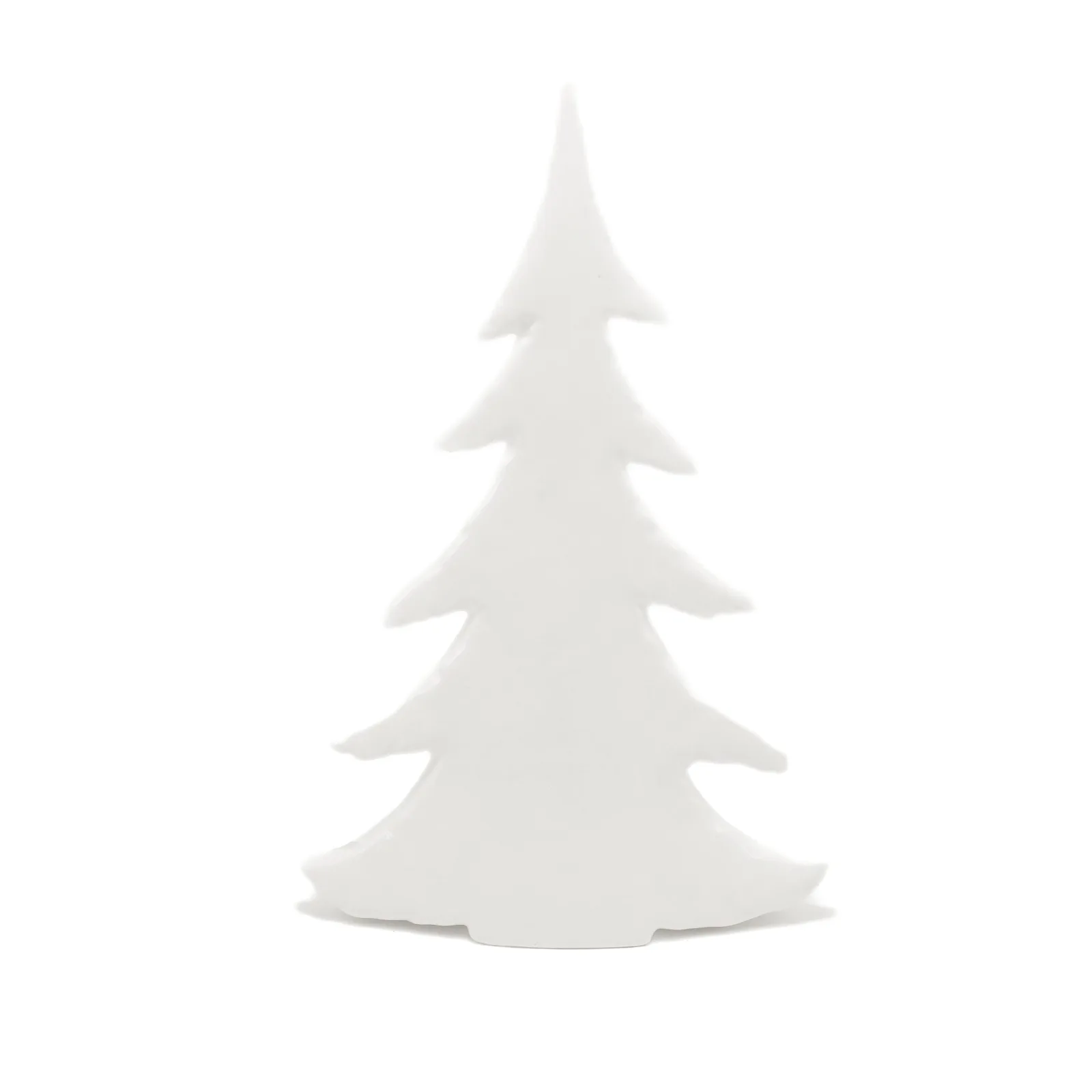 Albero Natale ceramica bianca - noleggio natale Montineri