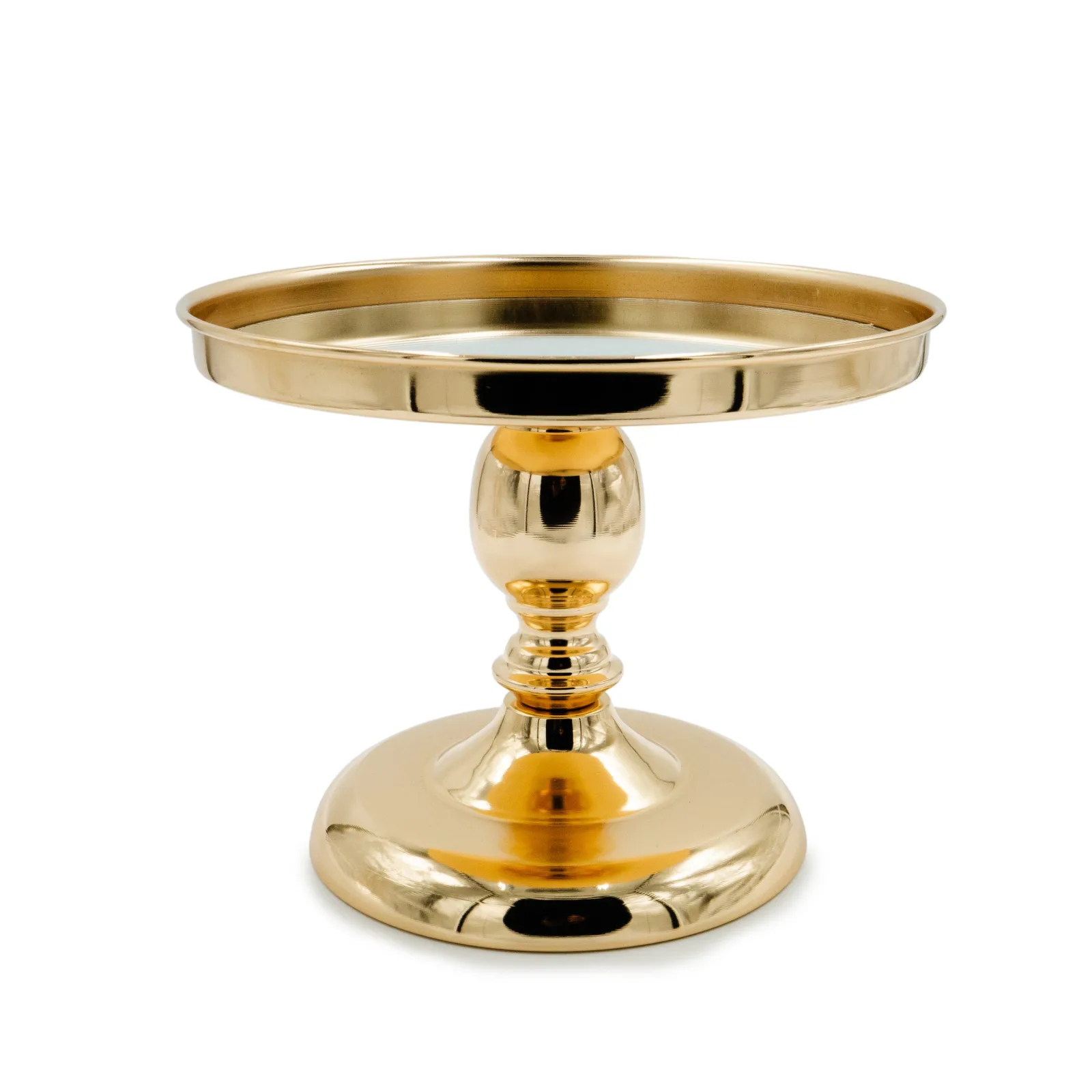 Alzata gold specchio - noleggio accessori da buffet Montineri