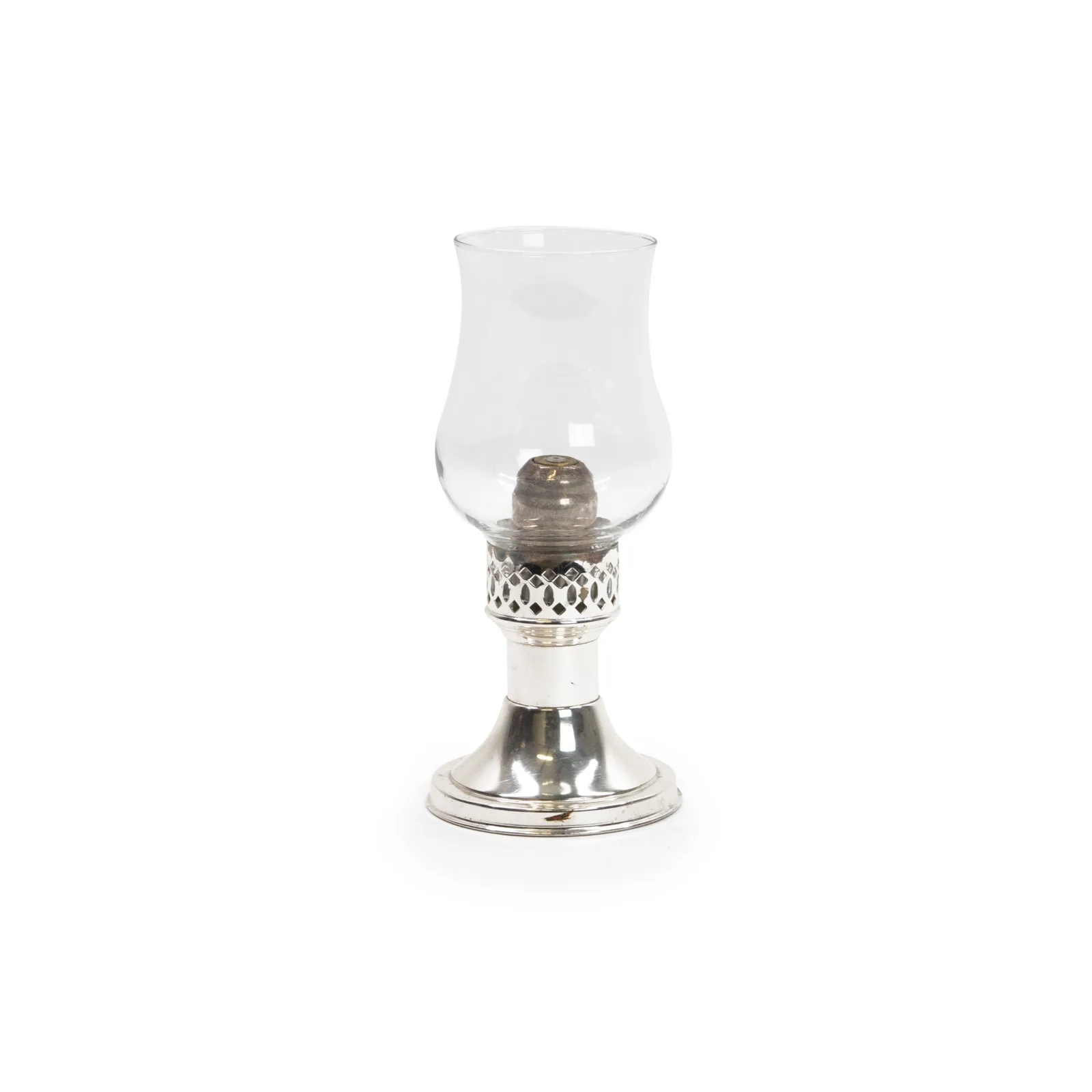 Bugia con base argento - noleggio candelabri e bugie Montineri