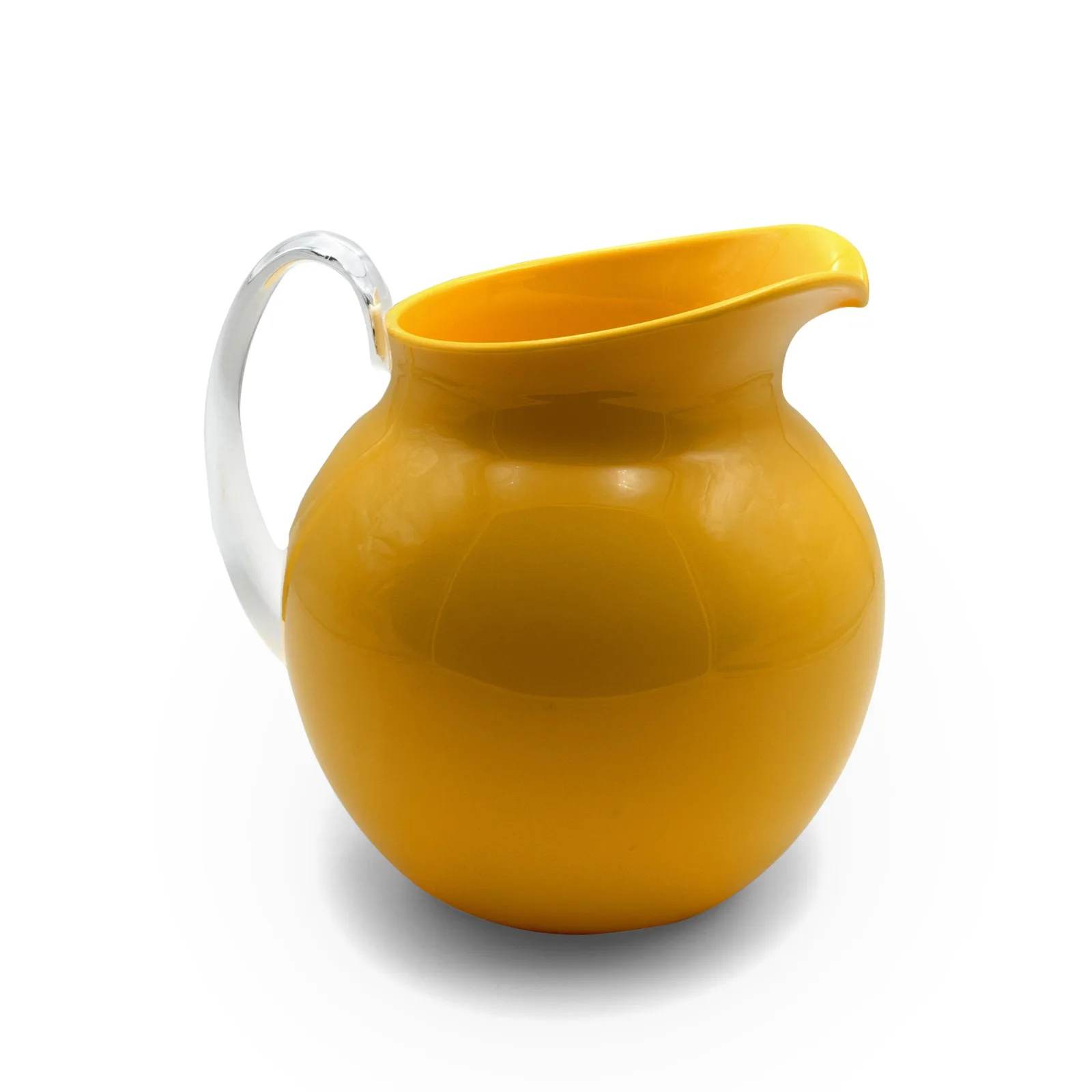 Caraffa plex smalto gialla