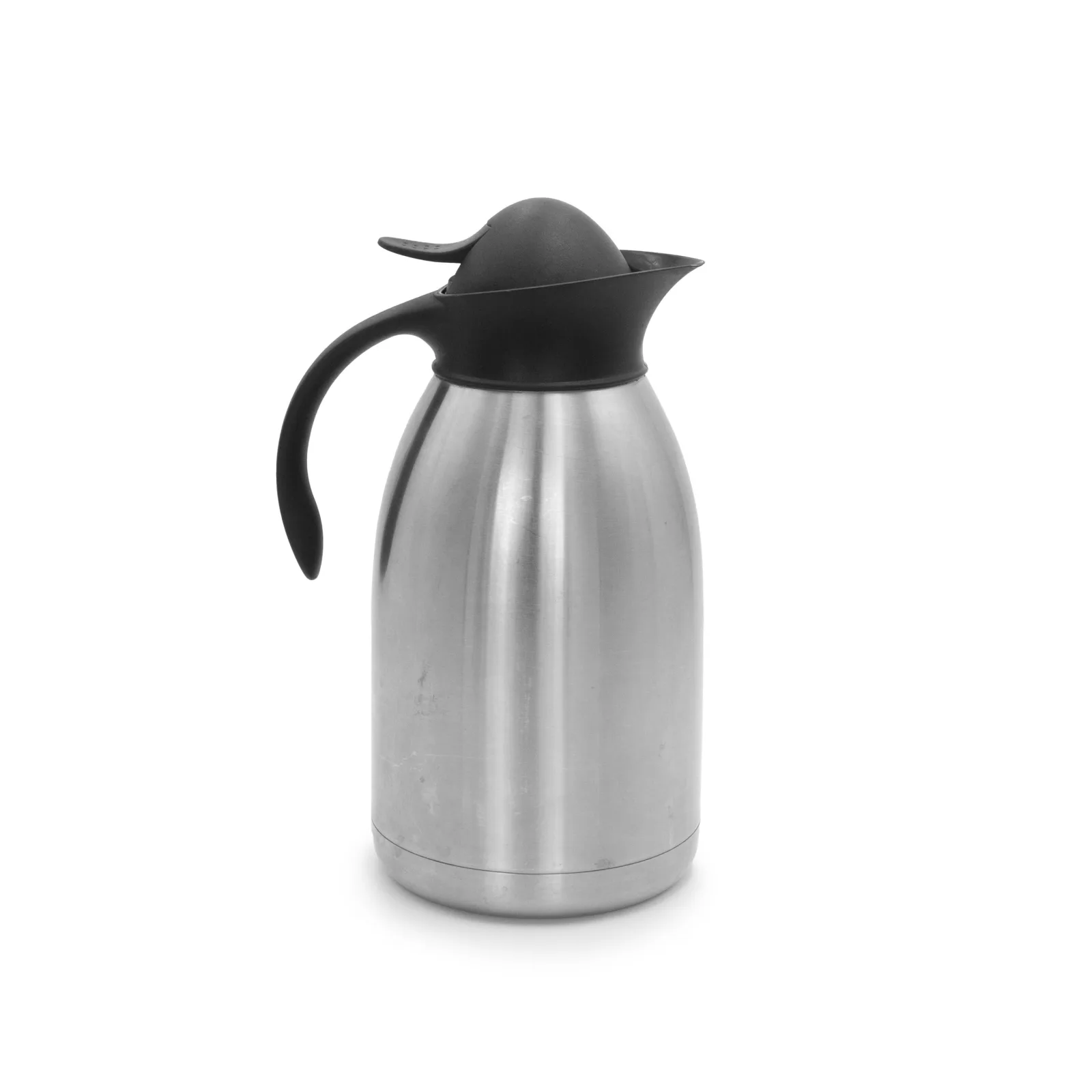 Caraffa termica inox e nera - noleggio accessori da buffet Montineri