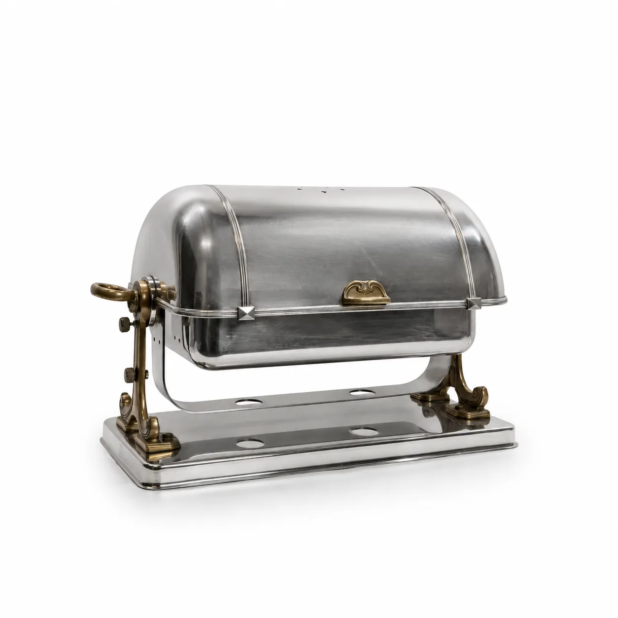 Chafing dish argento rettangolare - dettaglio 3