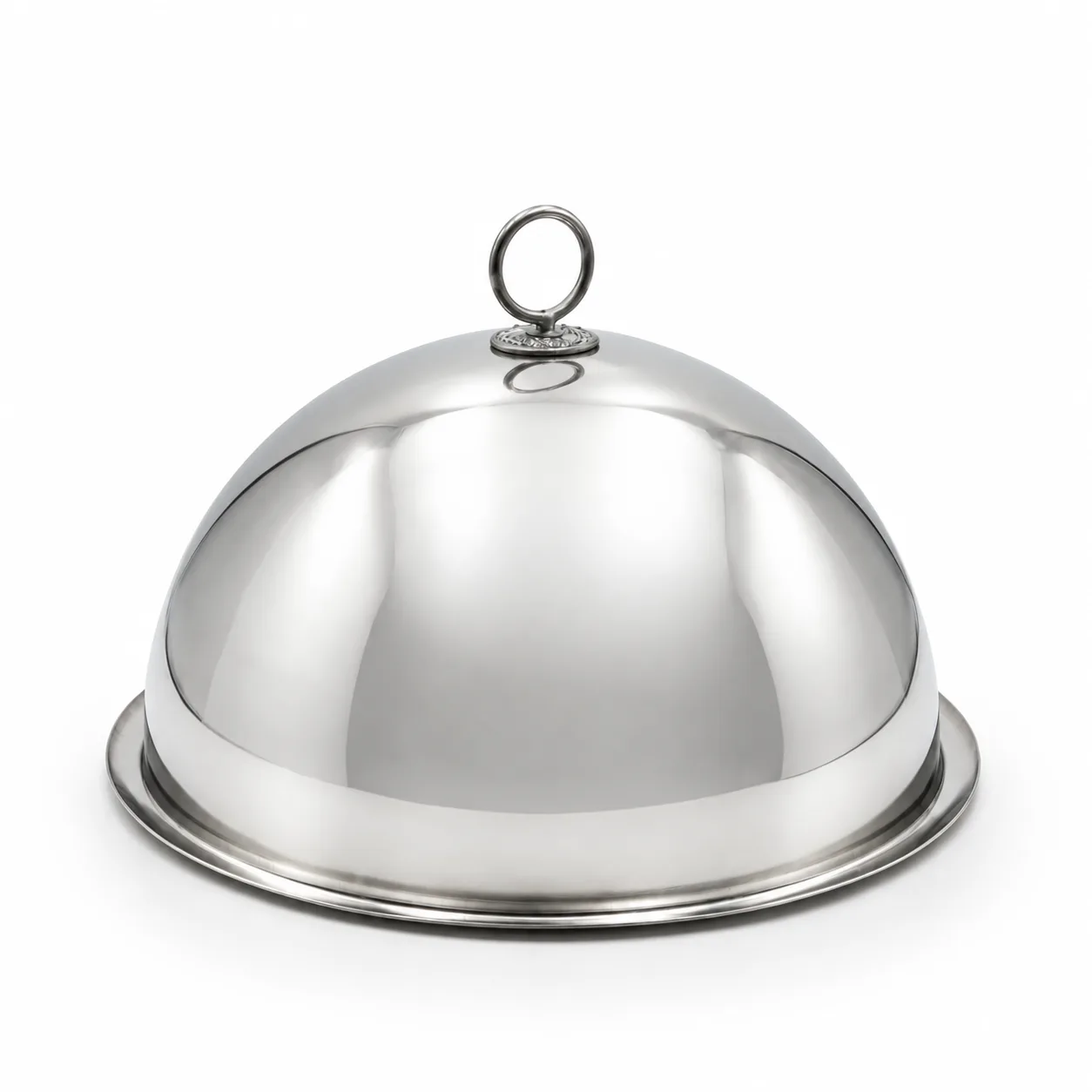 Cloche acciaio tonda - dettaglio 2