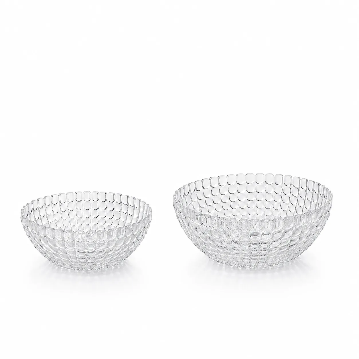 Insalatiera melamina trasparente bolle - noleggio accessori da buffet Montineri