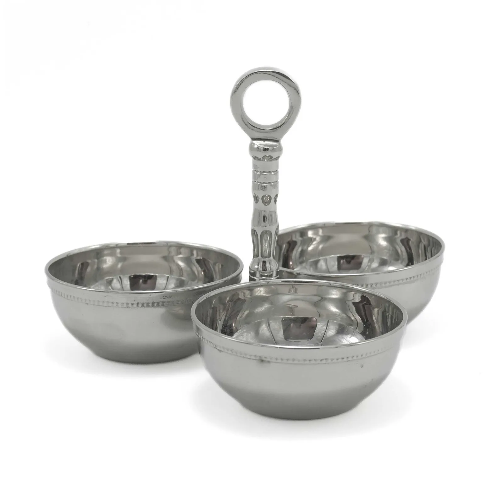Porta bon bon silver - noleggio accessori da buffet Montineri