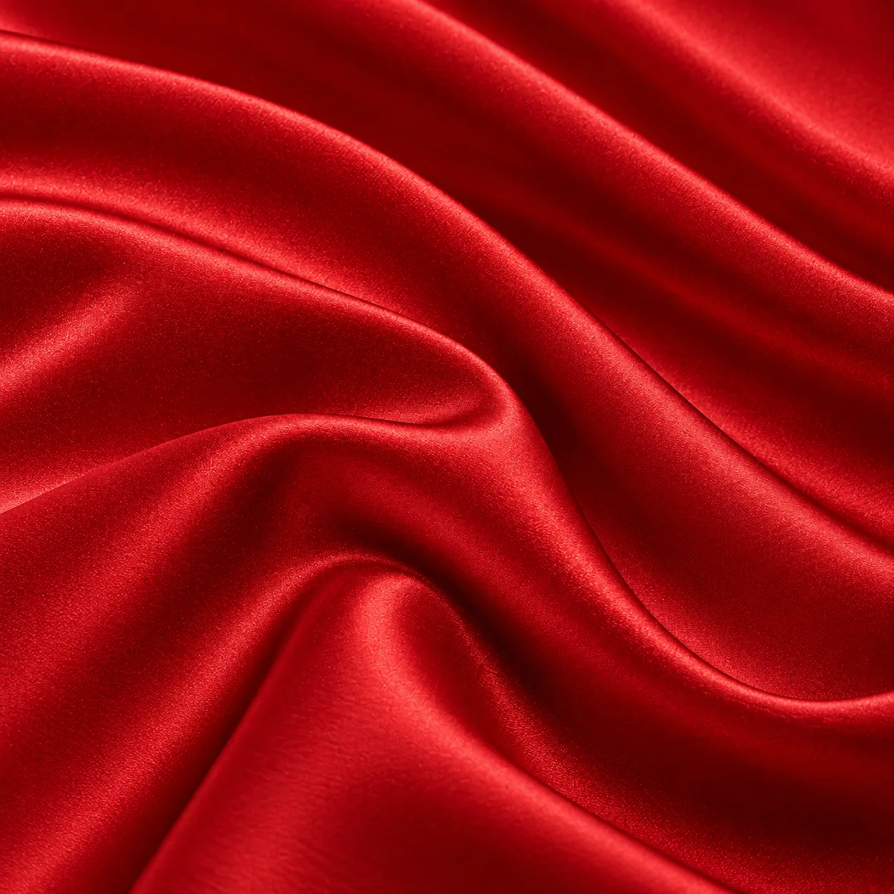 Raso rosso - dettaglio 2