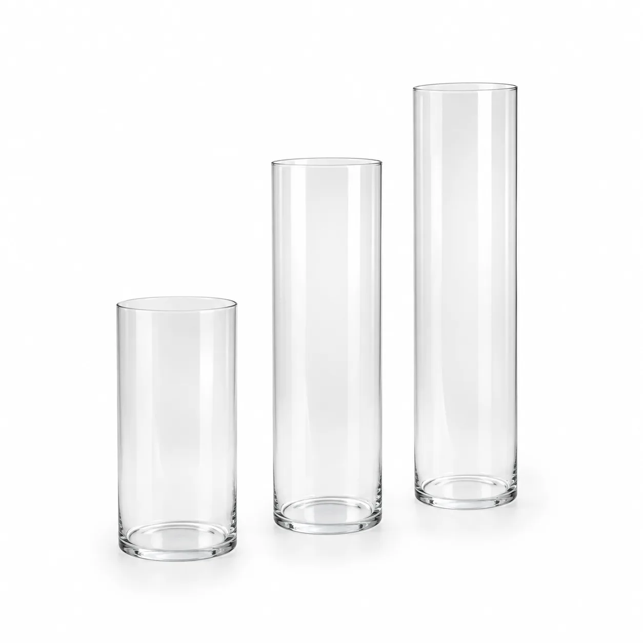 Vaso in vetro cilindro - dettaglio 4