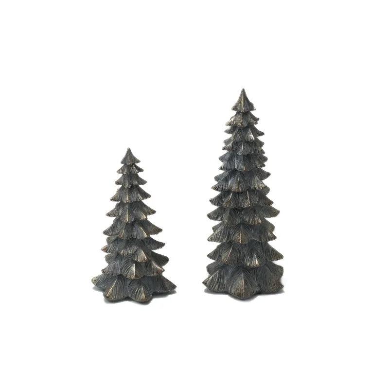 Albero Natale in resina metallo - noleggio natale Montineri