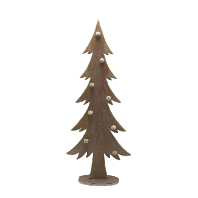 Albero Natale in legno naturale - noleggio natale Montineri