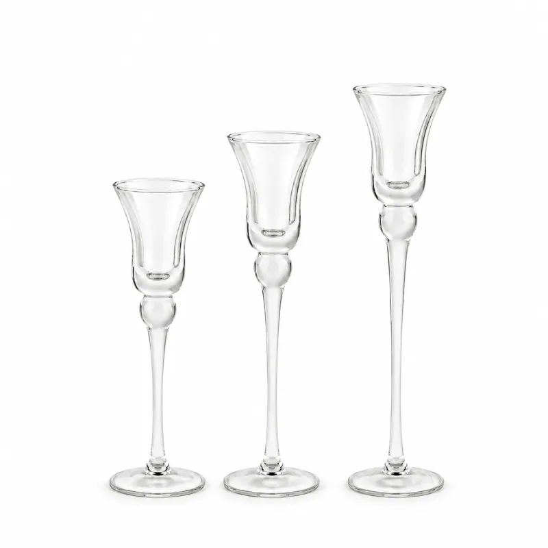 Candelabro monofiamma cristallo - dettaglio 2