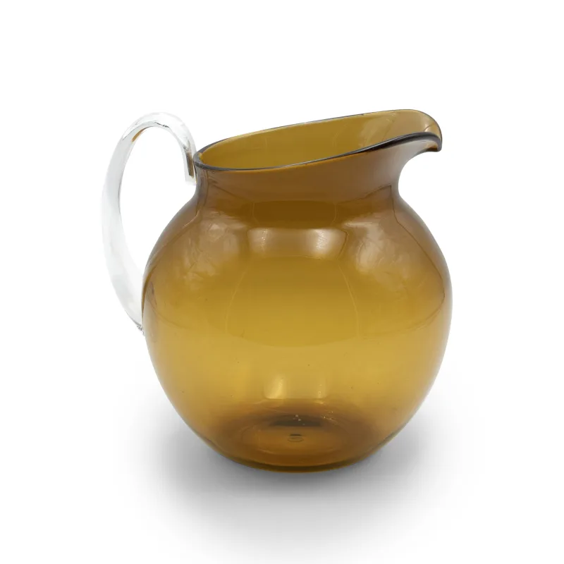 Caraffa plex trasparente vari colori - noleggio accessori da buffet Montineri- ambra