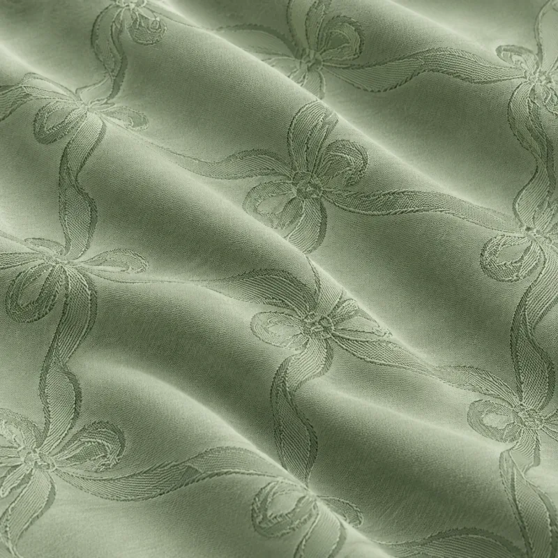 Fiandra verde muschio nodi - dettaglio 2