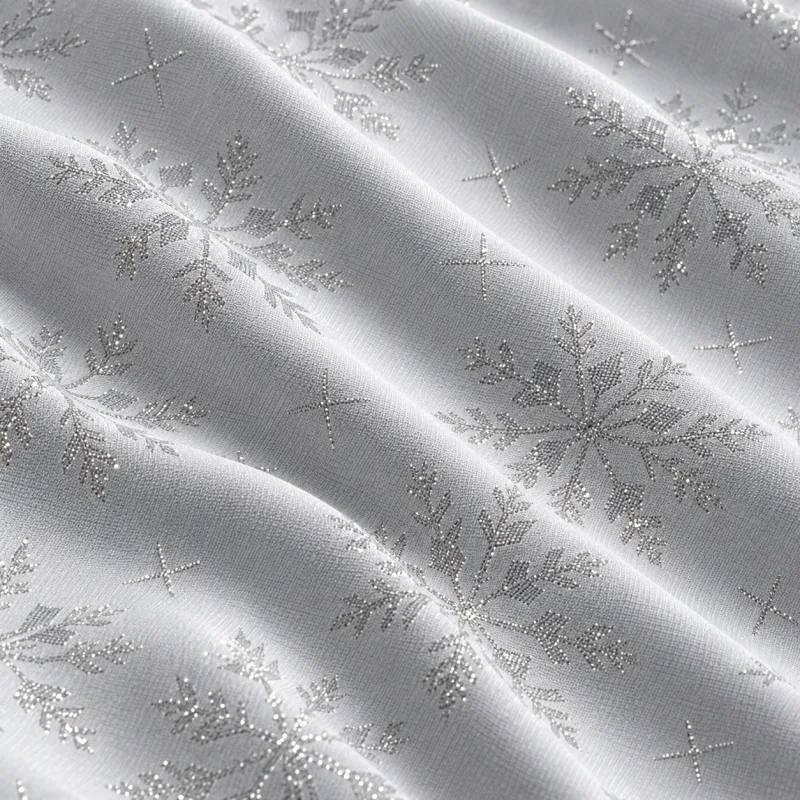 Lurex Argento neve - dettaglio 3