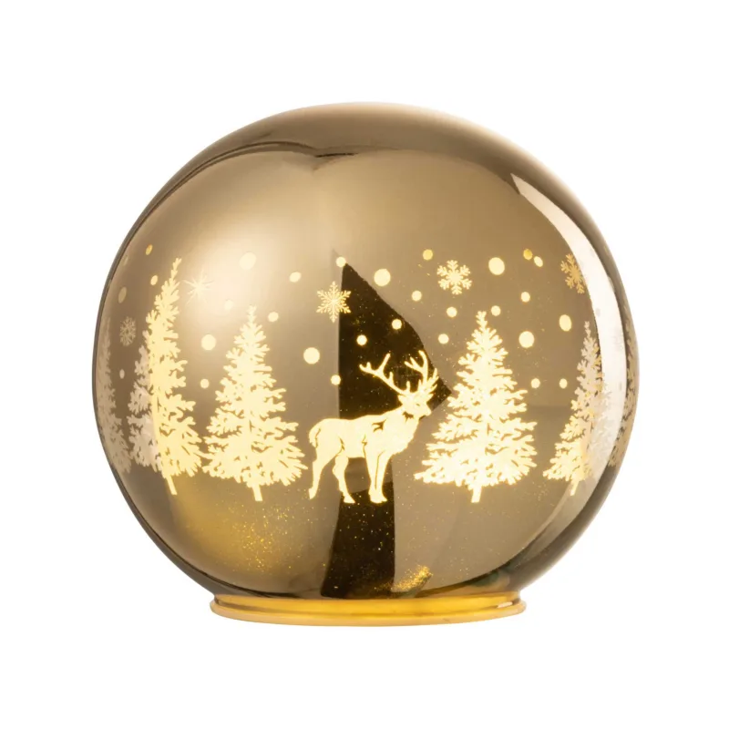 Sfera Natale oro lux - noleggio natale Montineri