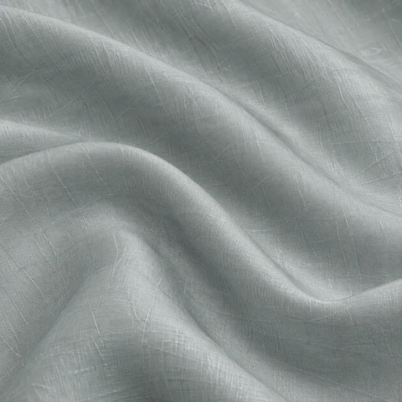 Shantung grigio perla - dettaglio 2