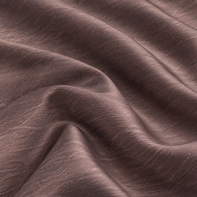 Shantung marrone - dettaglio 5