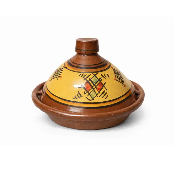 Tajine coccio decorato - noleggio accessori da buffet Montineri