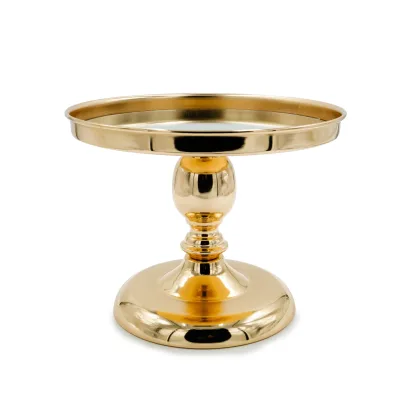 Alzata gold specchio - noleggio accessori da buffet Montineri