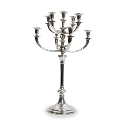 Candelabro argento WMF - noleggio candelabri e bugie Montineri
