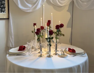 Candelabro monofiamma cristallo base tonda - dettaglio 2