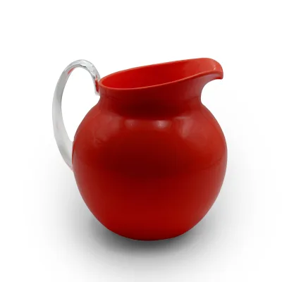 Caraffa plex smalto rossa