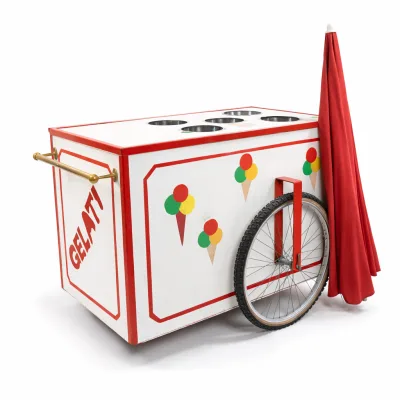 Carretto per gelati - noleggio accessori da esterno Montineri