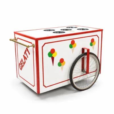 Carretto per gelati - dettaglio 2