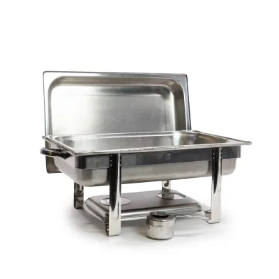 Chafing dish Inox rettangolare - dettaglio 2