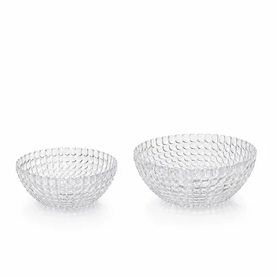 Insalatiera melamina trasparente bolle - noleggio accessori da buffet Montineri