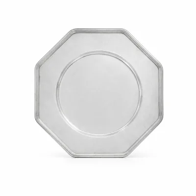 Ottagonale Silver - noleggio sottopiatti Montineri